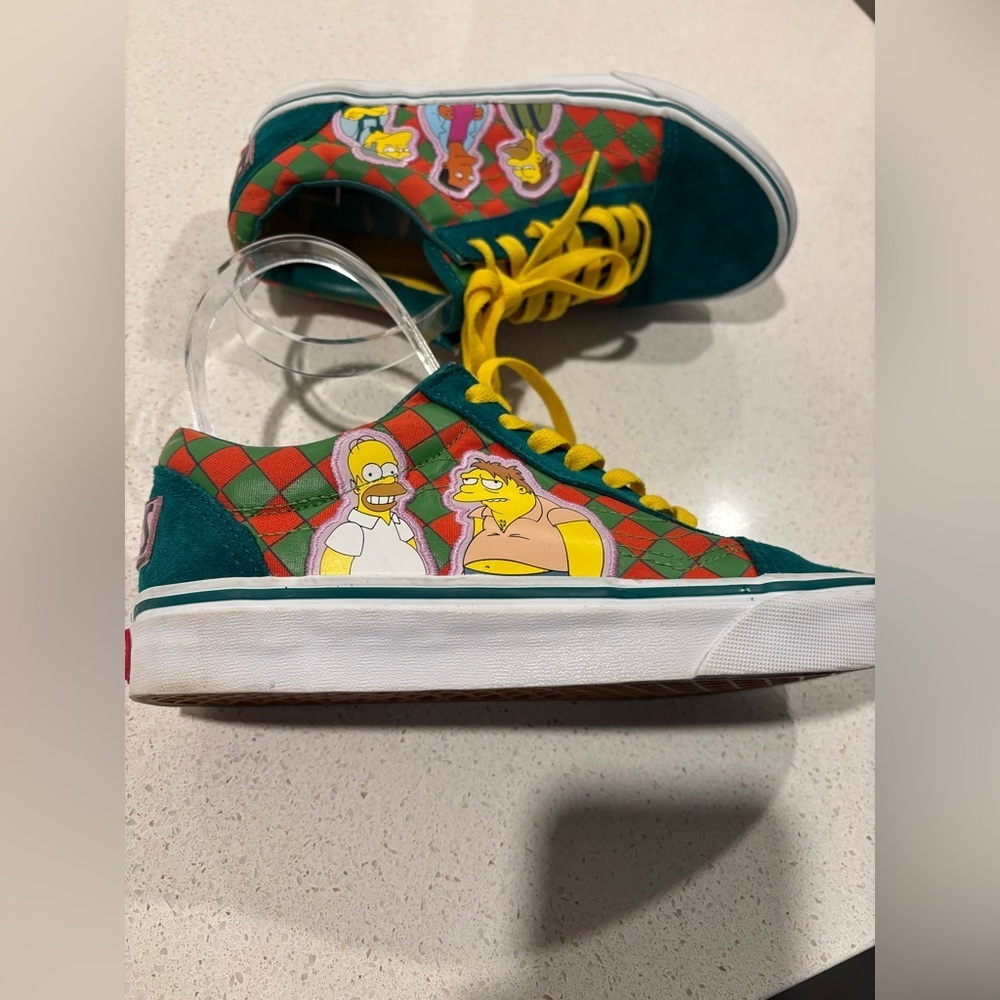 Old Skool Simpson Vans, Men’s size 5.5, Women’s size 7 - Picture 10 of 12